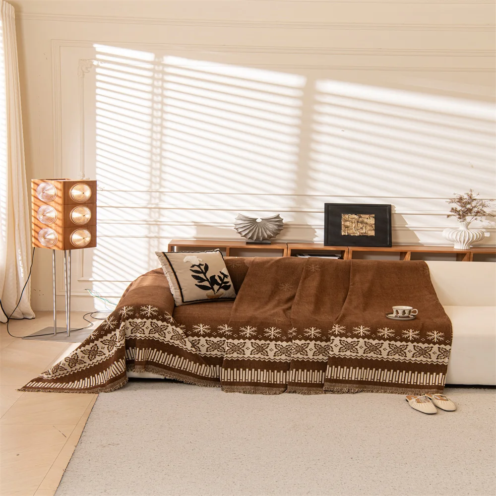 Autumn and Winter New Cream Wind Sofa Cover Cloth Towel Chenille Non-slip Waterproof Sofa Cushion Anti-cat Scratch a Sofa Towel