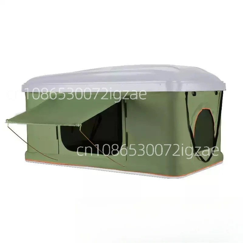 Customized Car roof tent fully automatic outdoor camping self-driving car anti-mosquito and rain-proof ABS hard-top tent