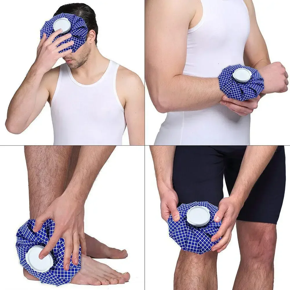 Wiederverwendbare Eispackung für Verletzungen Heiß- & Kalttherapie-Pack Auslaufsichere Eisbeutel für Muskel-, Gelenkschmerzen & Schwellungen Sport & Haushalt – Detail 4