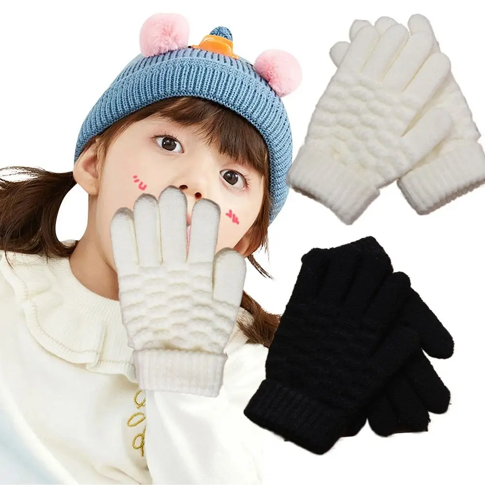 

Cold Proof Autumn Winter Gloves Hand Warmer Windproof Thickened Children Baby Gloves Warm Warm Mittens Boys Girls