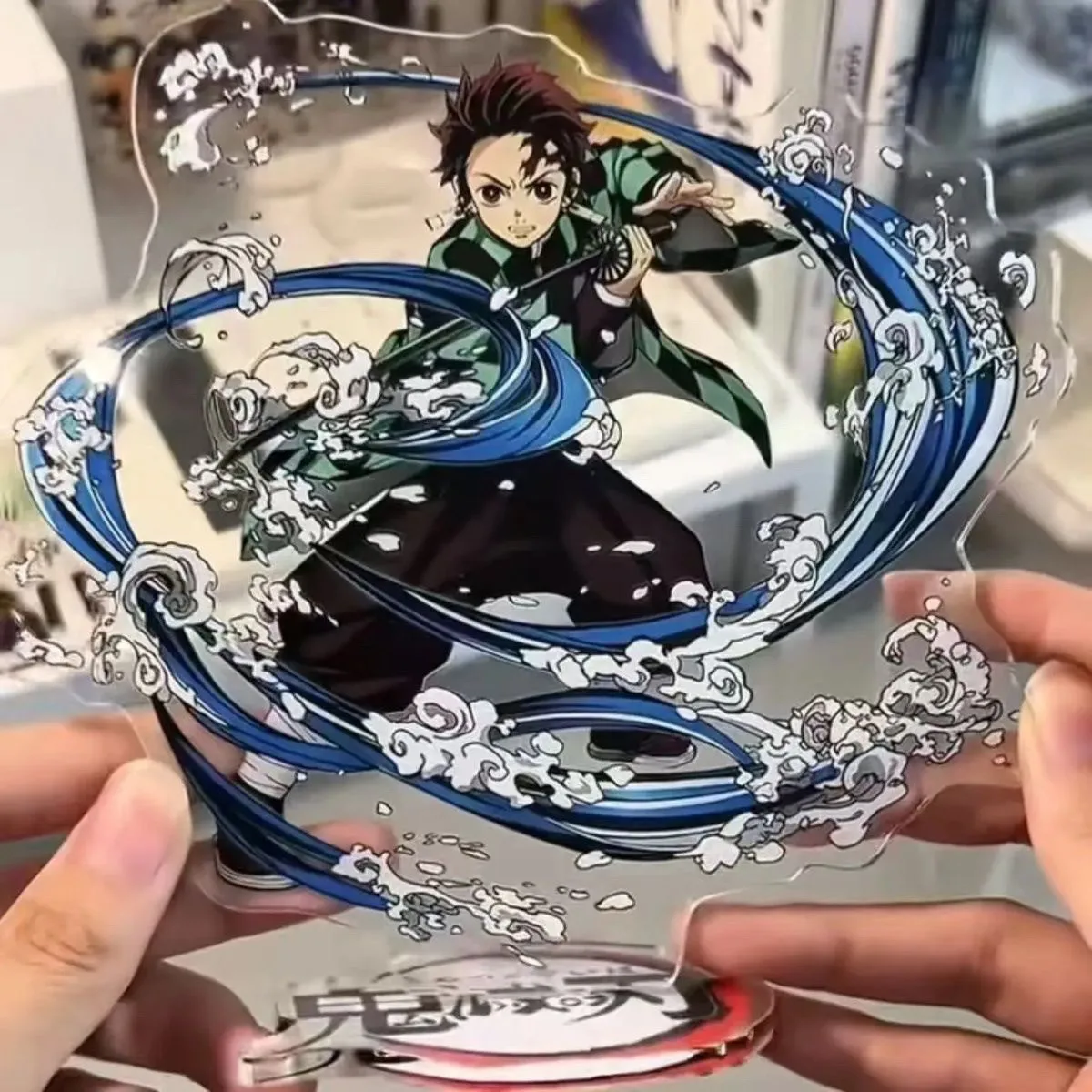 Neuer Demon Slayer Kimetsu No Yaiba Acryl-Ständer Anime-Charakter Desktop-Ornamente Cartoon Sammlerstück Deko Geschenk für Fans – Detail 4