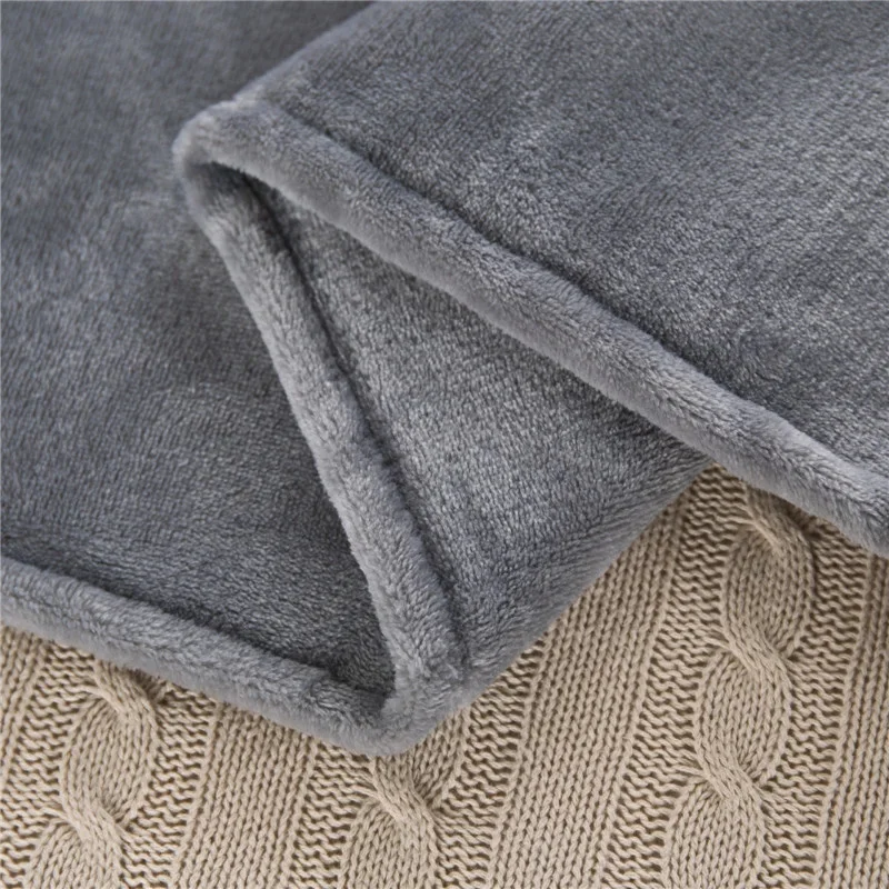 暖かいフランネル枕カバー,冬用,120/150/180cm,長いクリスタルのベルベット枕カバー,無地,枕カバー,家庭用寝具