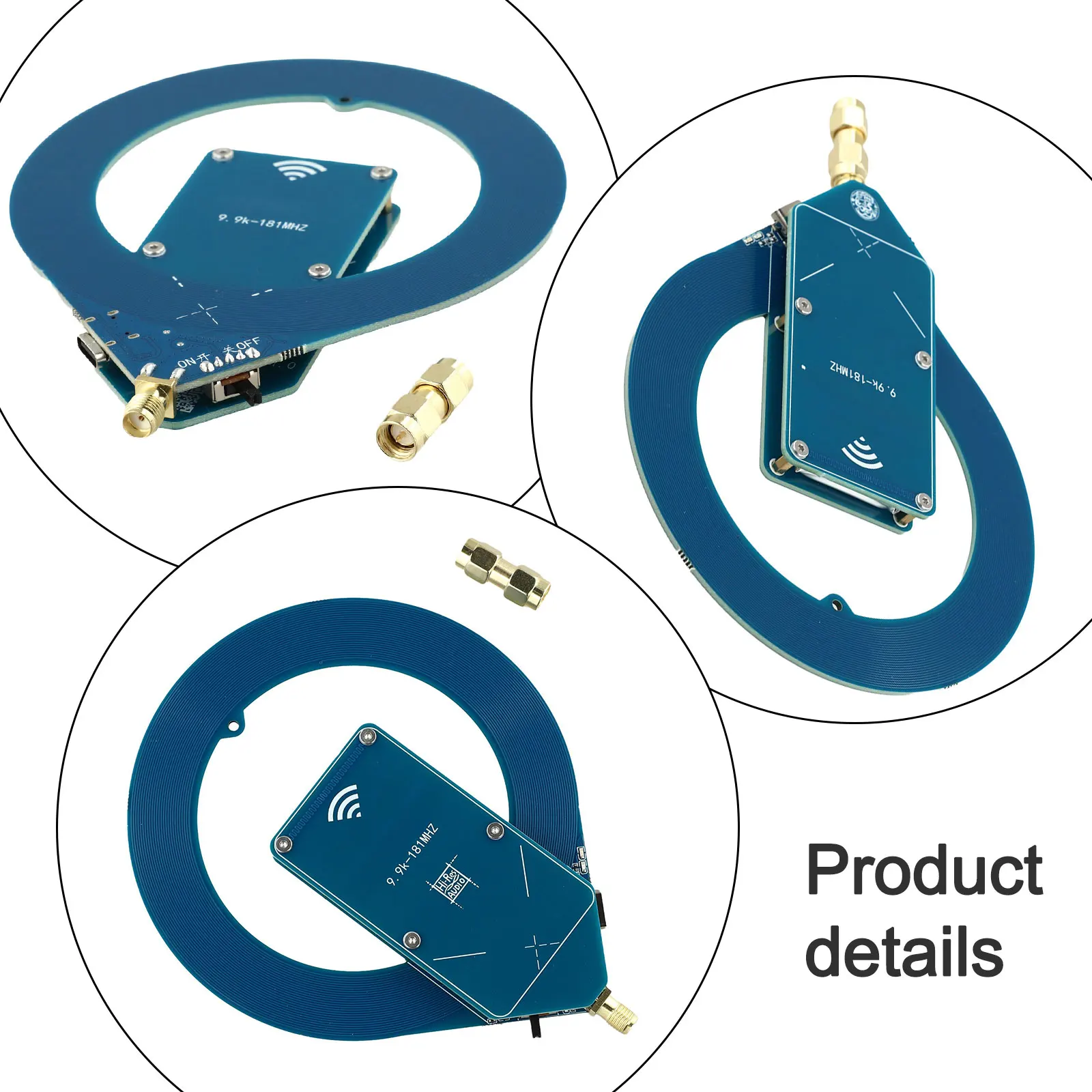 Outdoor Use High Hanging Installation Mini Active for antenna Long Lasting Battery for antenna HF Reception Over 24 Hours Usage
