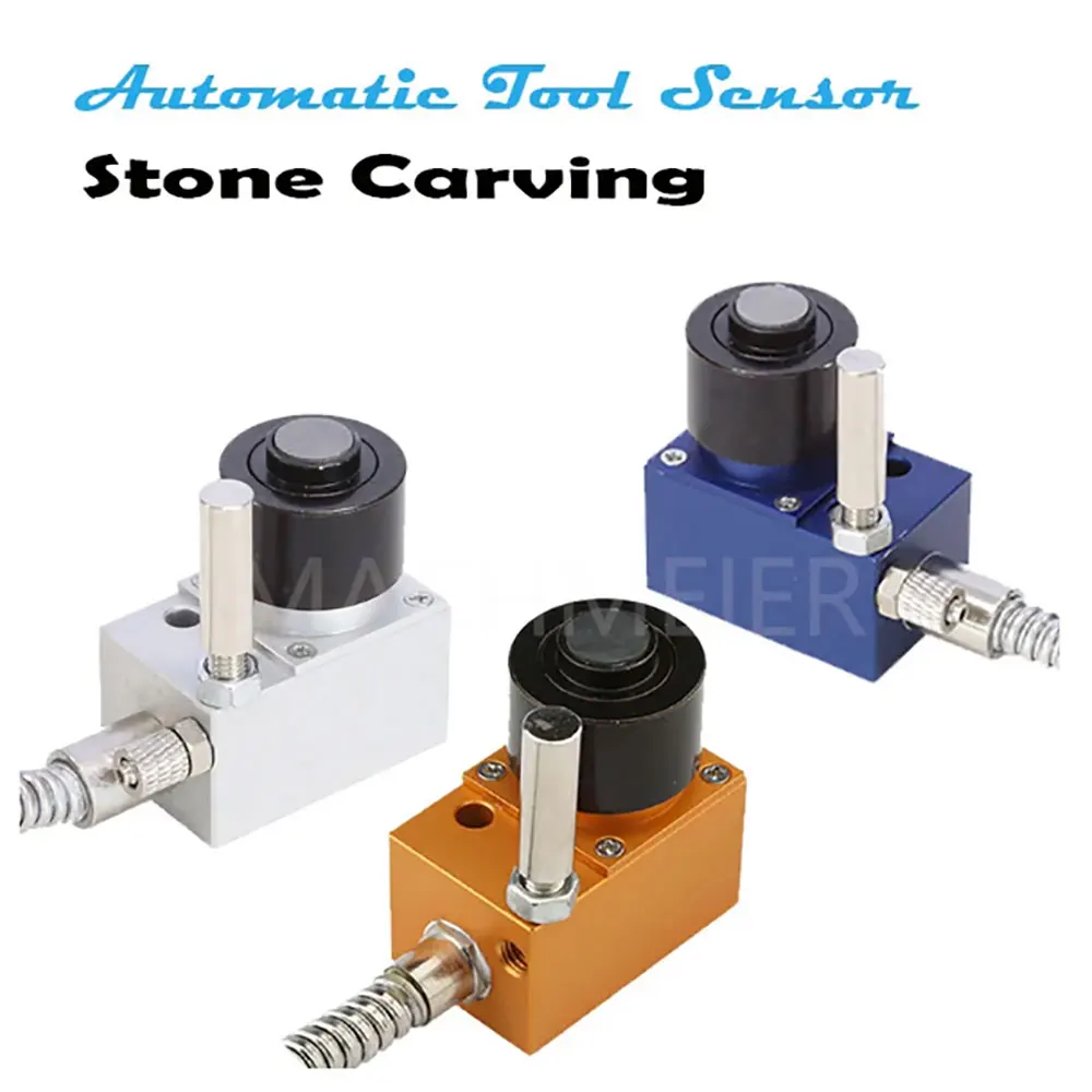 Automatic tool pressure sensor z-axis tool configuration instrument detector 4-wire cnc stone carving to