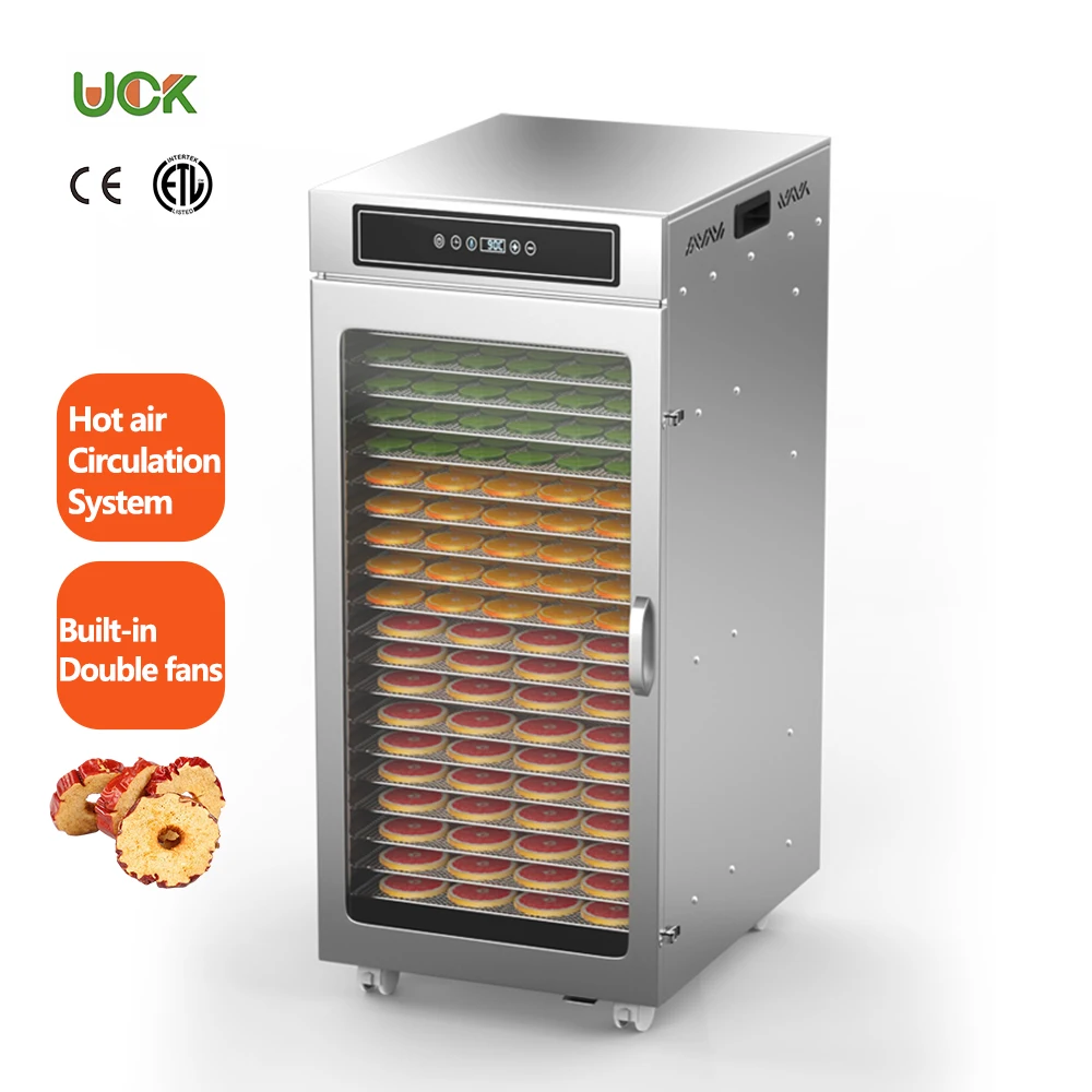 Commercial Food Dehydrator Fruit Drying Oven Stainless Steels Vegetable Dryer Machine For Sale Seafood Dehydration Machinery