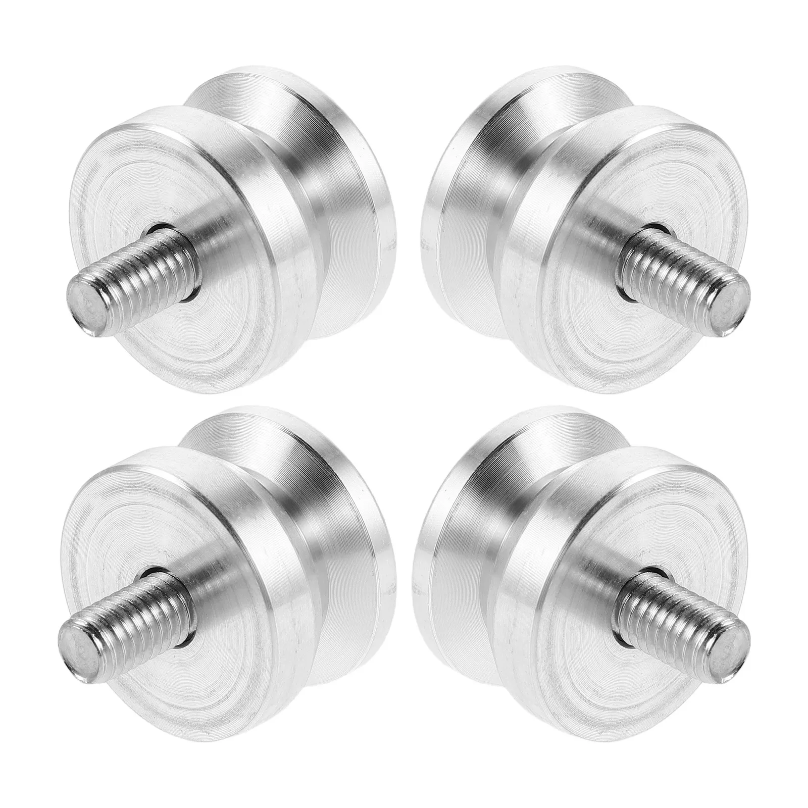 1Set Motorcycle Rear Luggage Box Buckle Aluminum Alloy Quick Release Trunk Spacer Fastener Anti-Rust Bushing Pad for Motorbike