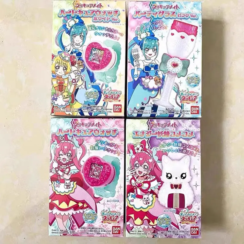 Japanese Bandai Genuine Scale Model Pretty Cure Anime Peripheral Transformation Device Cute Build Up Small Action Figure Toys