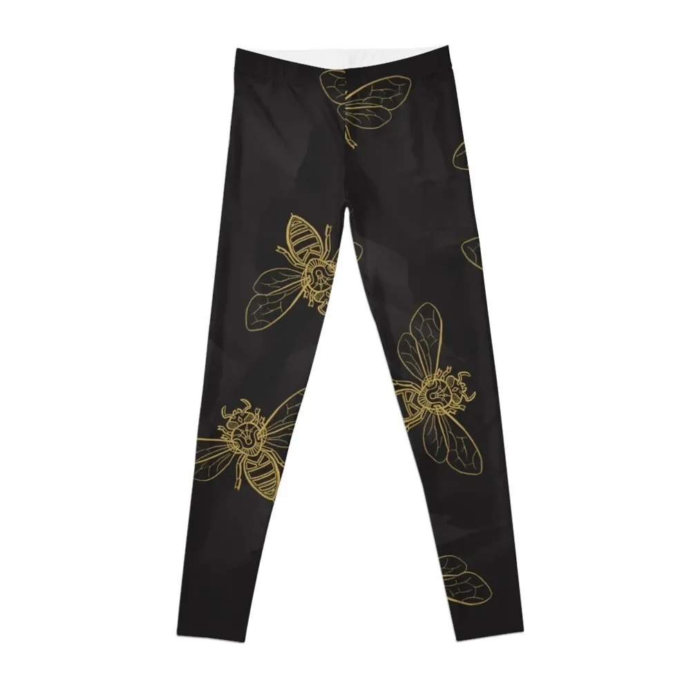 

Mandala Bees Leggings gym pants fitness set gym Fitness clothing sport legging Womens Leggings