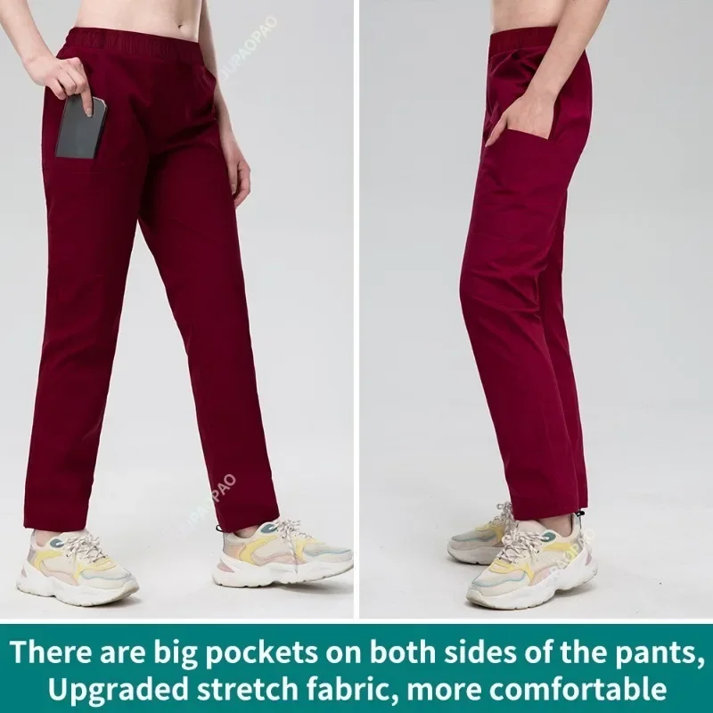 NowośćWysokiej jakości zestawy peelingów dla kobiet Akcesoria pielęgniarskie Mundur medyczny Slim Fit Szpital Stomatologiczny Odzież robocza chirurgiczna