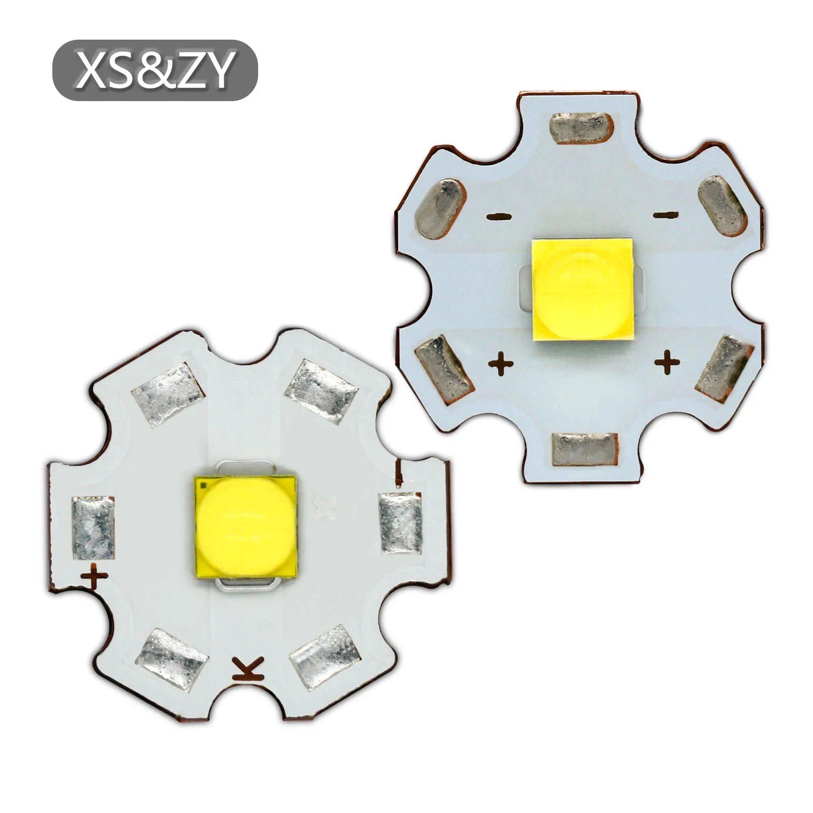 Grânulos de LED de alta potência para lanternas e faróis, 18W, DC3.4V-4.2V, DC3.6V-4.5V, destaque, 4000MA, 2160lm, substituição do grânulo da lâmpada