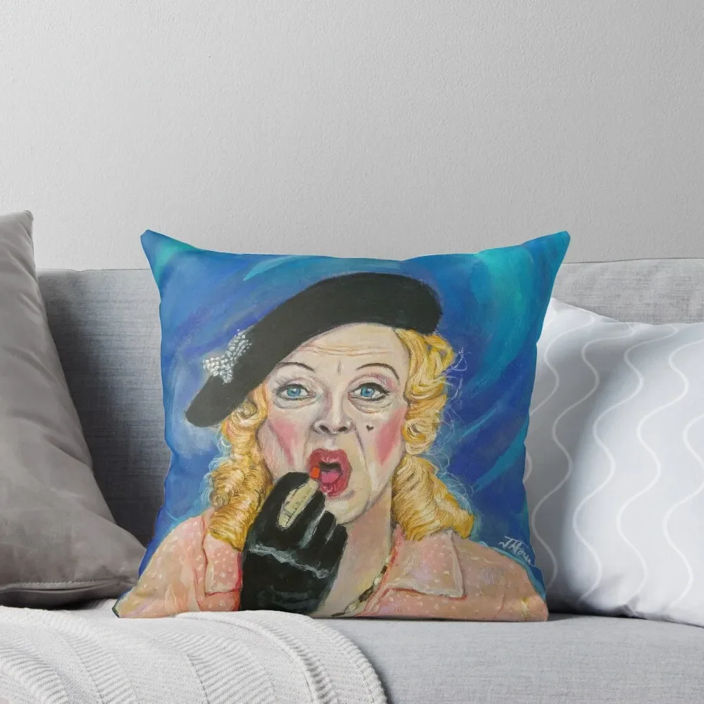 

Jane at the Mirror Throw Pillow