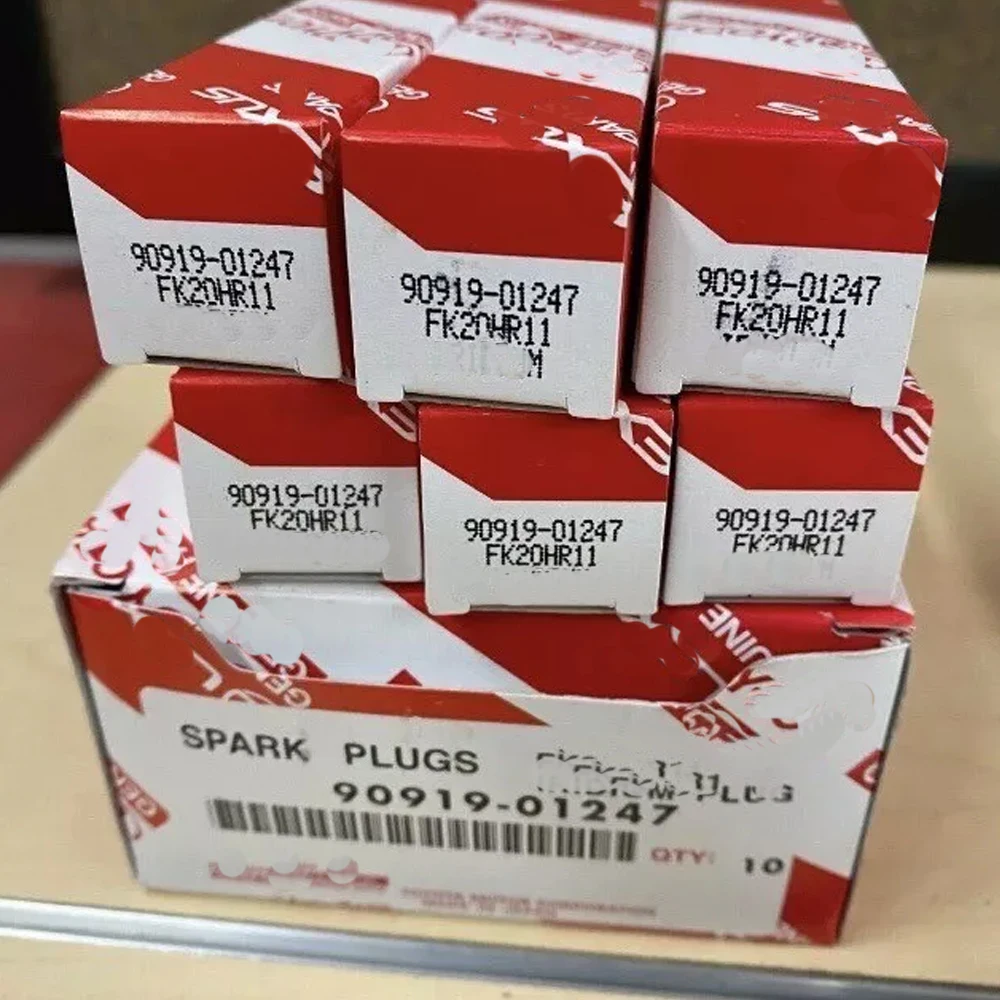 Plugs de ignição de alta qualidade se ajustam para Toyota Lexus Denso Set, 4, 6, 10Pcs, 3.5, V6, FK20HR11, 90919-01247, 9091901247, frete grátis