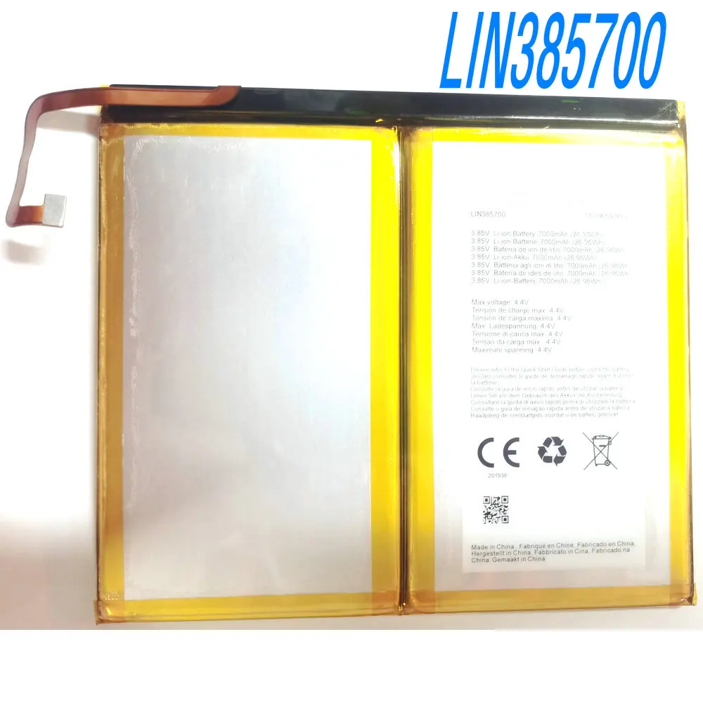 

Сменный аккумулятор LIN385700 3,8 В, 7000 мАч для Crosscall