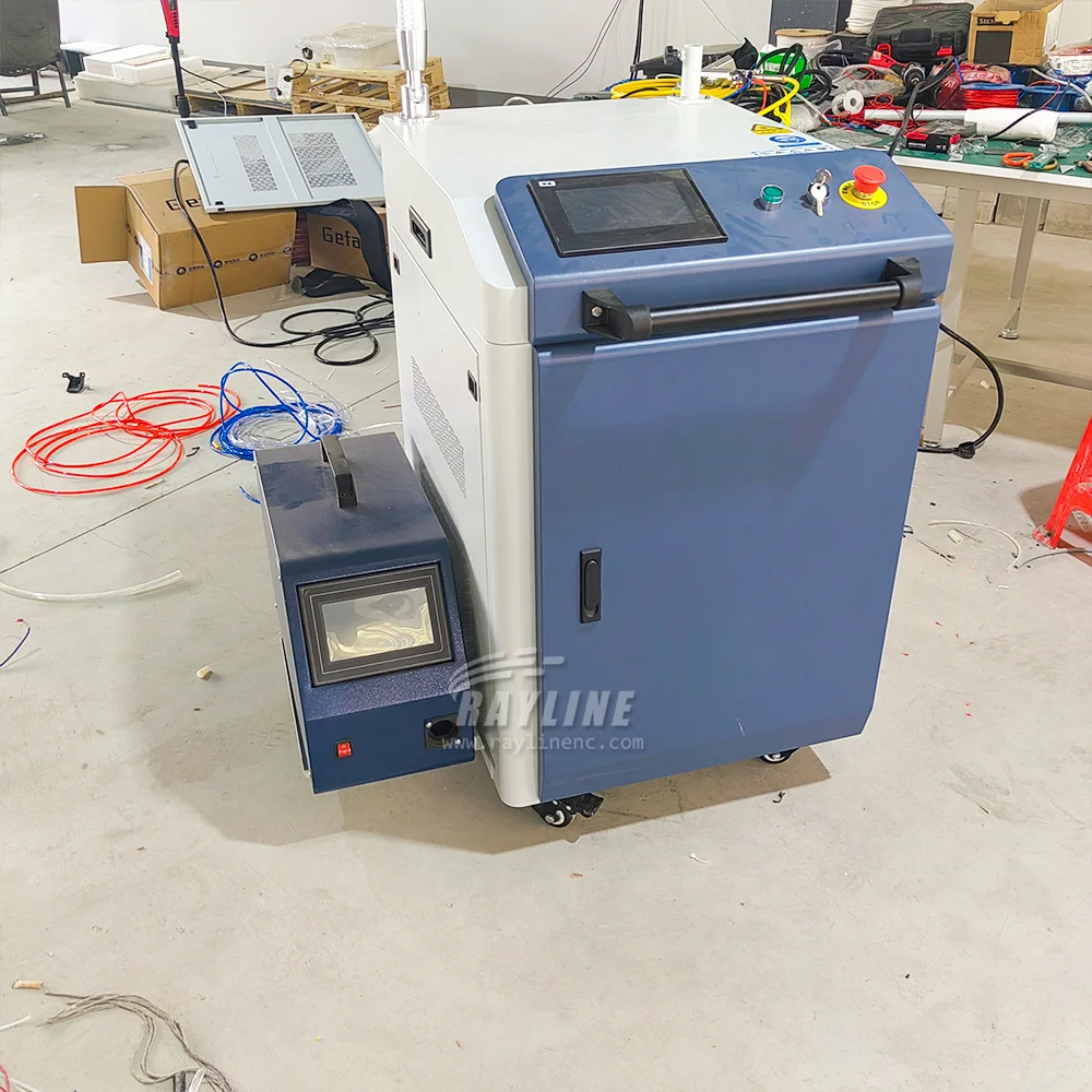 4 in 1 1kW 15.kw 2kw 3kw laser welding machine with auto wire feeder laser welding machine laser brick welding cleaning machine