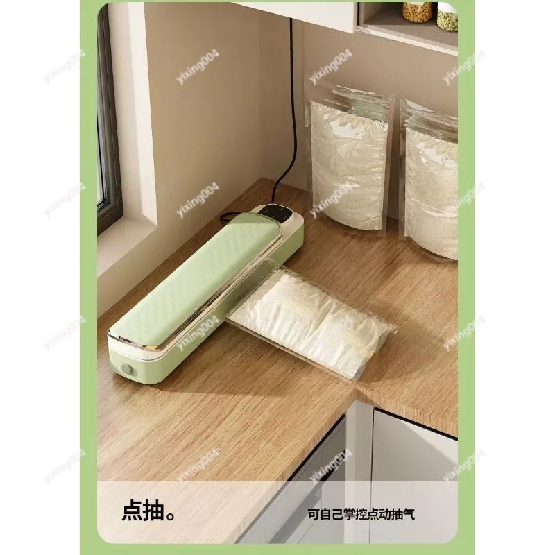 Mini Automatic Vacuum Sealer Multifunctional Food Fresh Keeping Sealing Machine