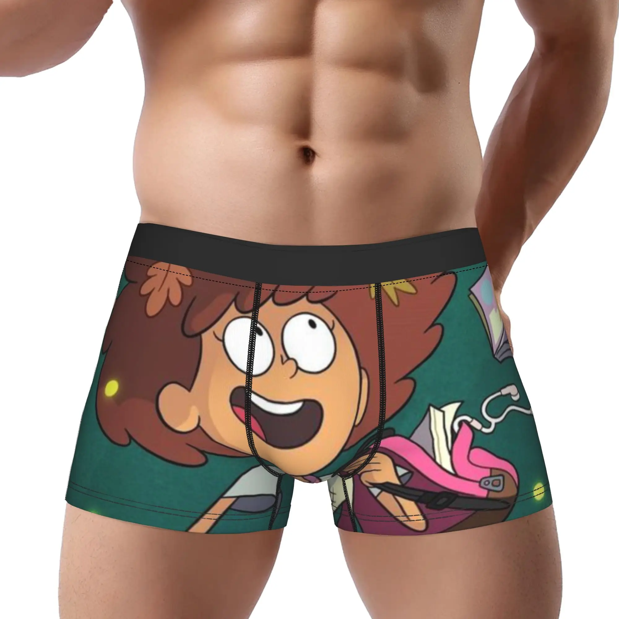 

Anne Boonchuy Amphibia Underpants Homme Panties Man Underwear Print Shorts Boxer Briefs