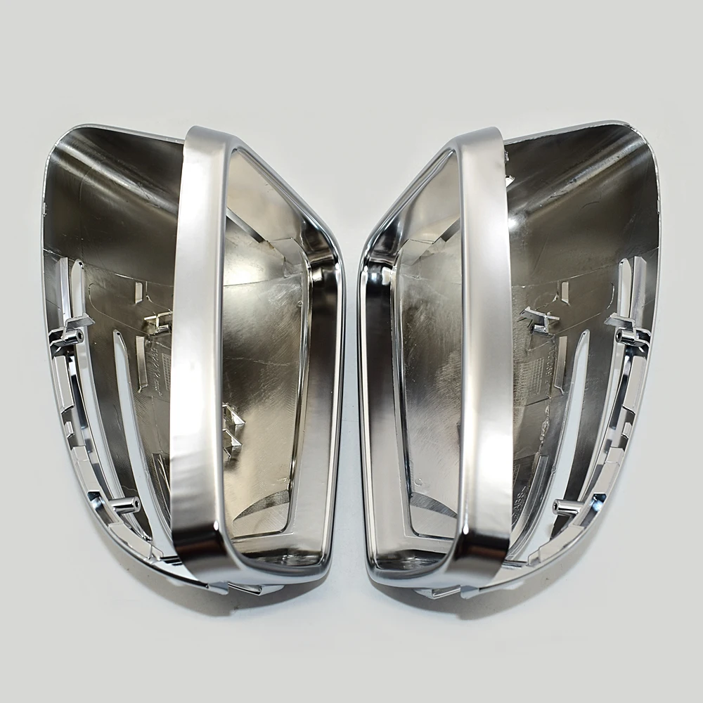 

Matt Chromed Side Door Mirror Wing Mirror Cover Replacement For Mercedes Benz A B S C CLASS W204 E CLASS W212