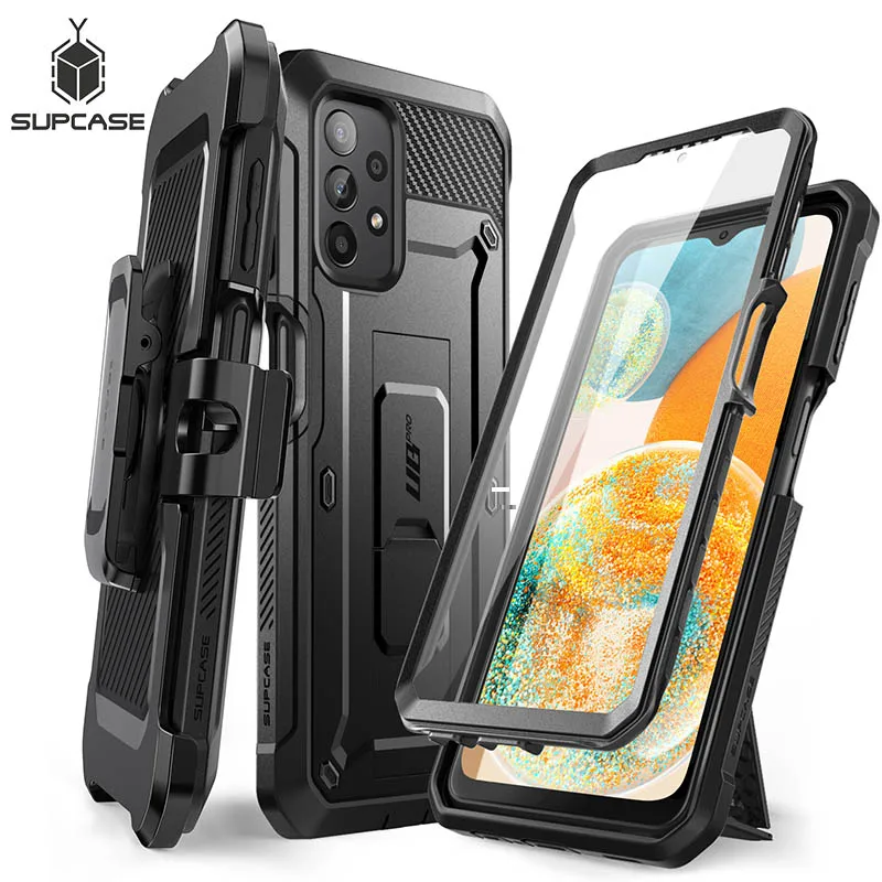 SUPCASE For Samsung Galaxy A23 4G/5G Case 2022 UB Pro Full-Body Rugged Belt-Clip & Kickstand Case with Built-in Screen Protector