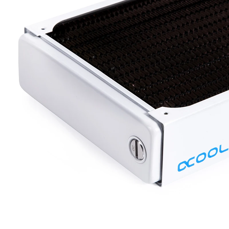 Imagem -05 - Alphacool Nexxxos Xt45 V.2 Branco Cobre Completo 280 mm Radiador 316.5x143x45.5 mm Usando para Computador Loop Líquido Construir Água de Refrigeração