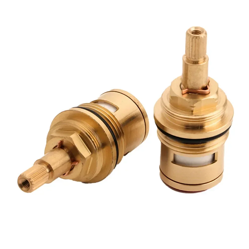 Tap Valve Cartridge G3/4 Replacement Brass Ceramic For Hot & Cold  Faucet For Bathrooms Kitchens Faucets Accessories