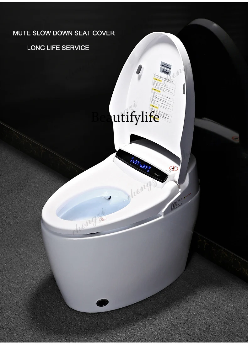 Economical modern automatic foot sensor flushing luxury smart toilet remote control toilet Wc integrated smart toilet
