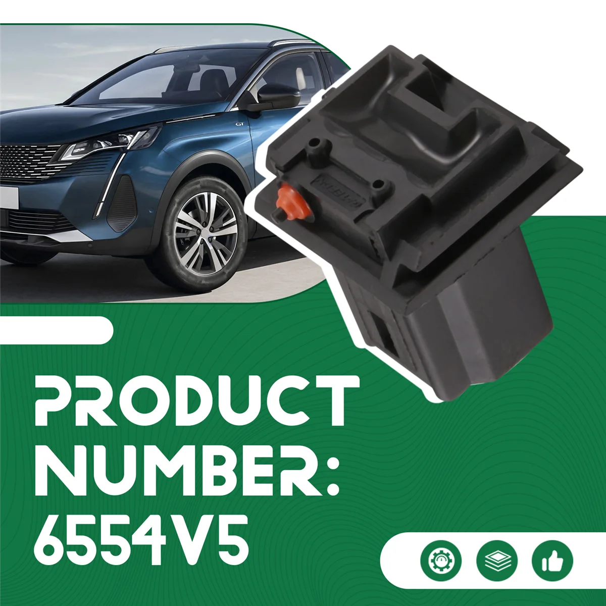 

Прочный переключатель багажника, кнопка ручки задней двери багажника для Citroen C4 для Peugeot