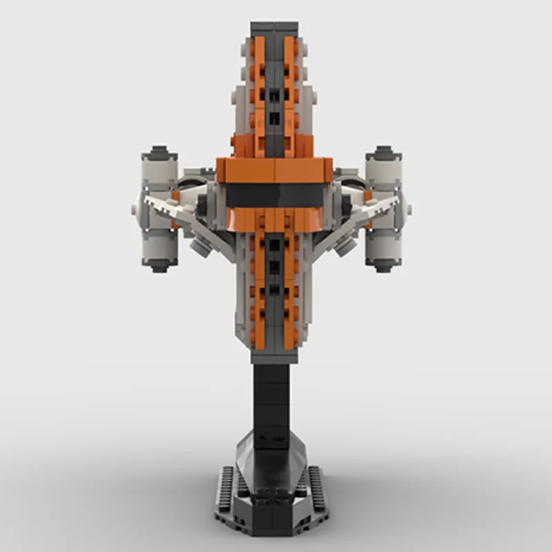 619 قطعة المطرقة كورفيت مايكرو أسطول مقياس MOC ستار الخليط المتمردين السفينة التعليم بناء لتقوم بها بنفسك كتل عيد ميلاد اللعب هدية