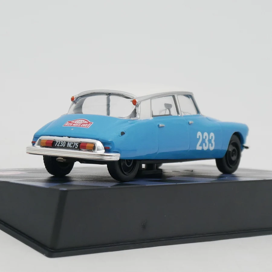 ダイキャスト Ixo 1:43 スケールシトロエン DS 19 WRC 1963 合金車モデルグッズ玩具ギフトお土産ディスプレイ飾り