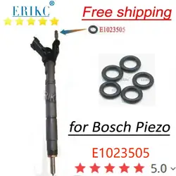 Green Oil Return Pipe Joint Sealing Ring E1023505 O-Rings for Bosch Piezo Diesel Injector 0445115 Sprayer Nozzle 0445116 0445117