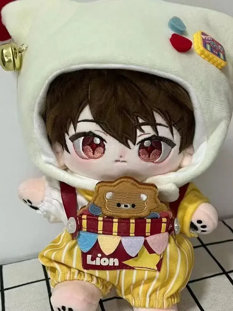 20 ซม.ตุ๊กตา Luke Pearce ตุ๊กตาผ้าฝ้ายเกม 'Tears of Themis' Dress-Up Plush Puppet น่ารักของเล่นสะสมสําหรับแฟนๆและเด็ก