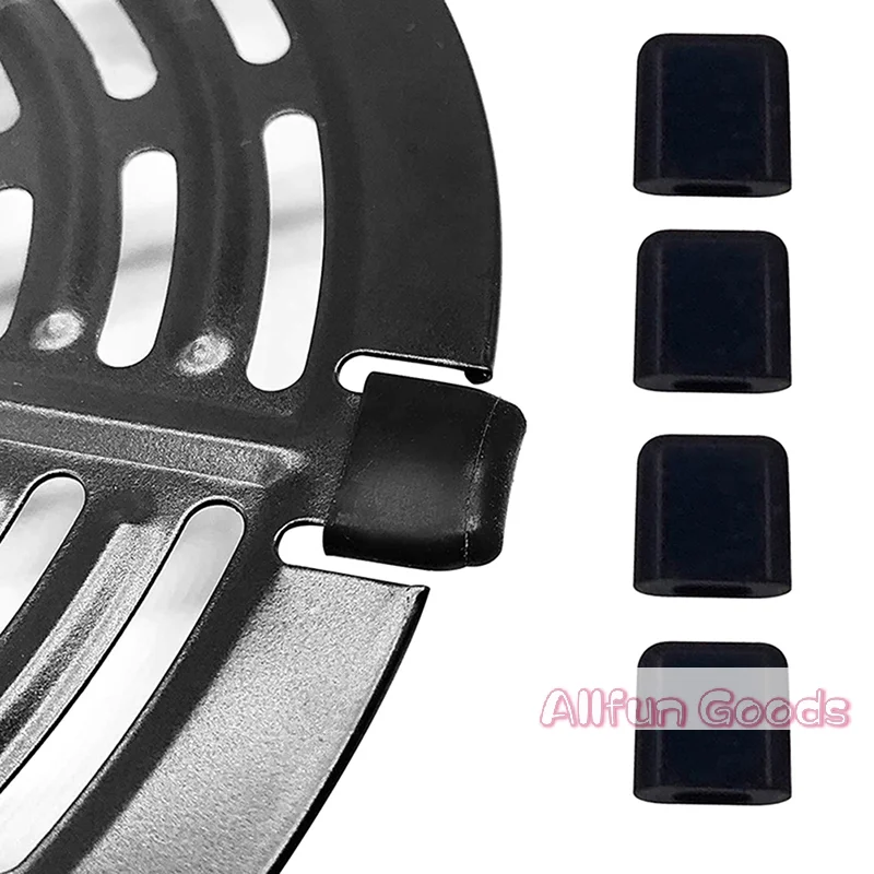 3/5/10Pcs Air Fryer Rubbers Bumpers Fit Power Air Fryer Crisper Plate Air Fryer Replac Protective Covers for Air Fryer Grill Pan