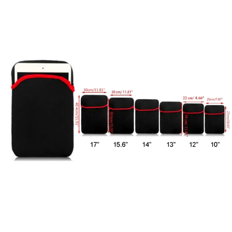 حقيبة كمبيوتر محمول مضادة للخدوش حقيبة واقية من النيوبرين بأكمام ناعمة ووسادة الكمبيوتر المحمول وحقيبة الكمبيوتر اللوحي وواقي