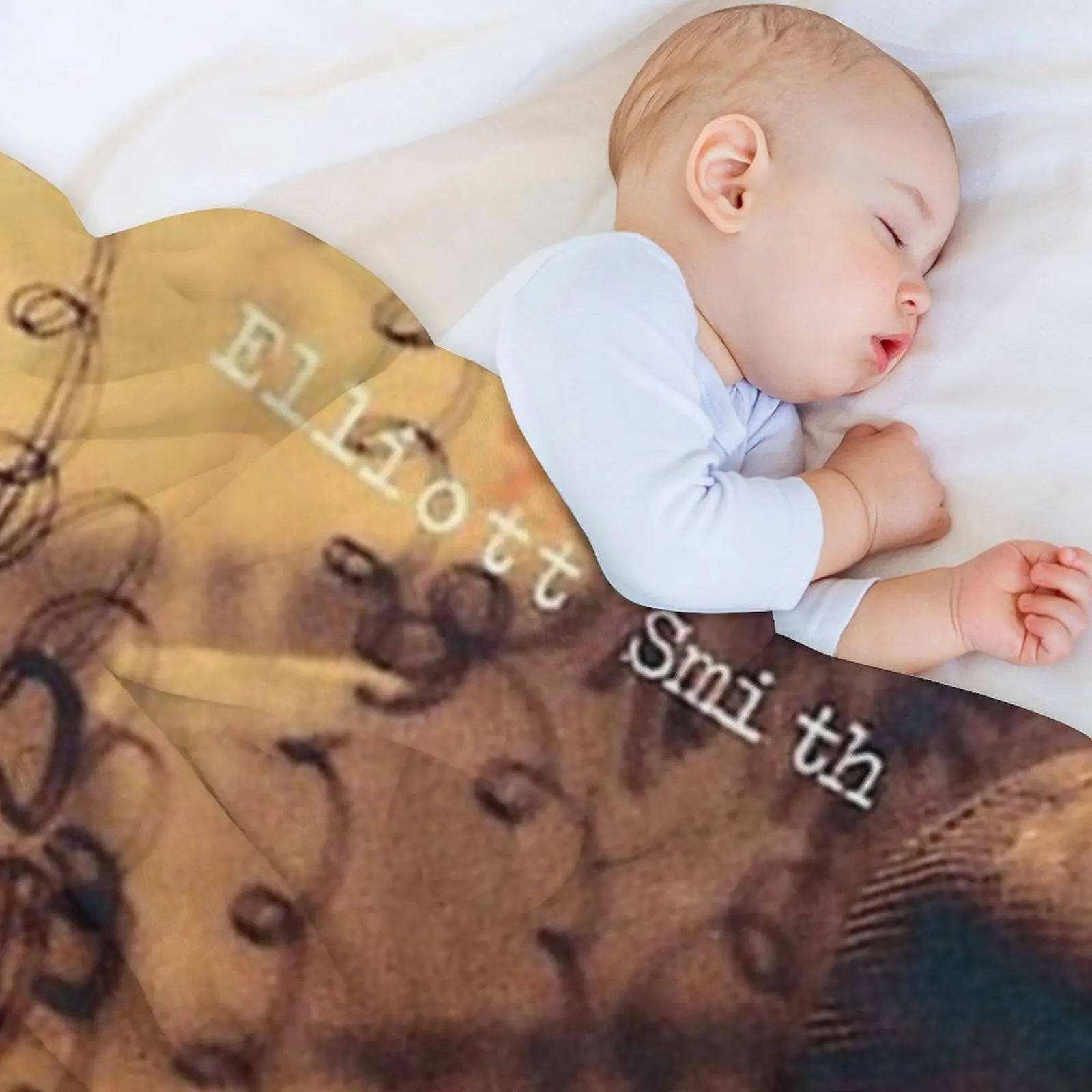 إليوت سميث!! ألبوم رمي بطانية سرير مزخرف كيس النوم تأثيري أنيمي بطانيات الشتاء الدافئة #5