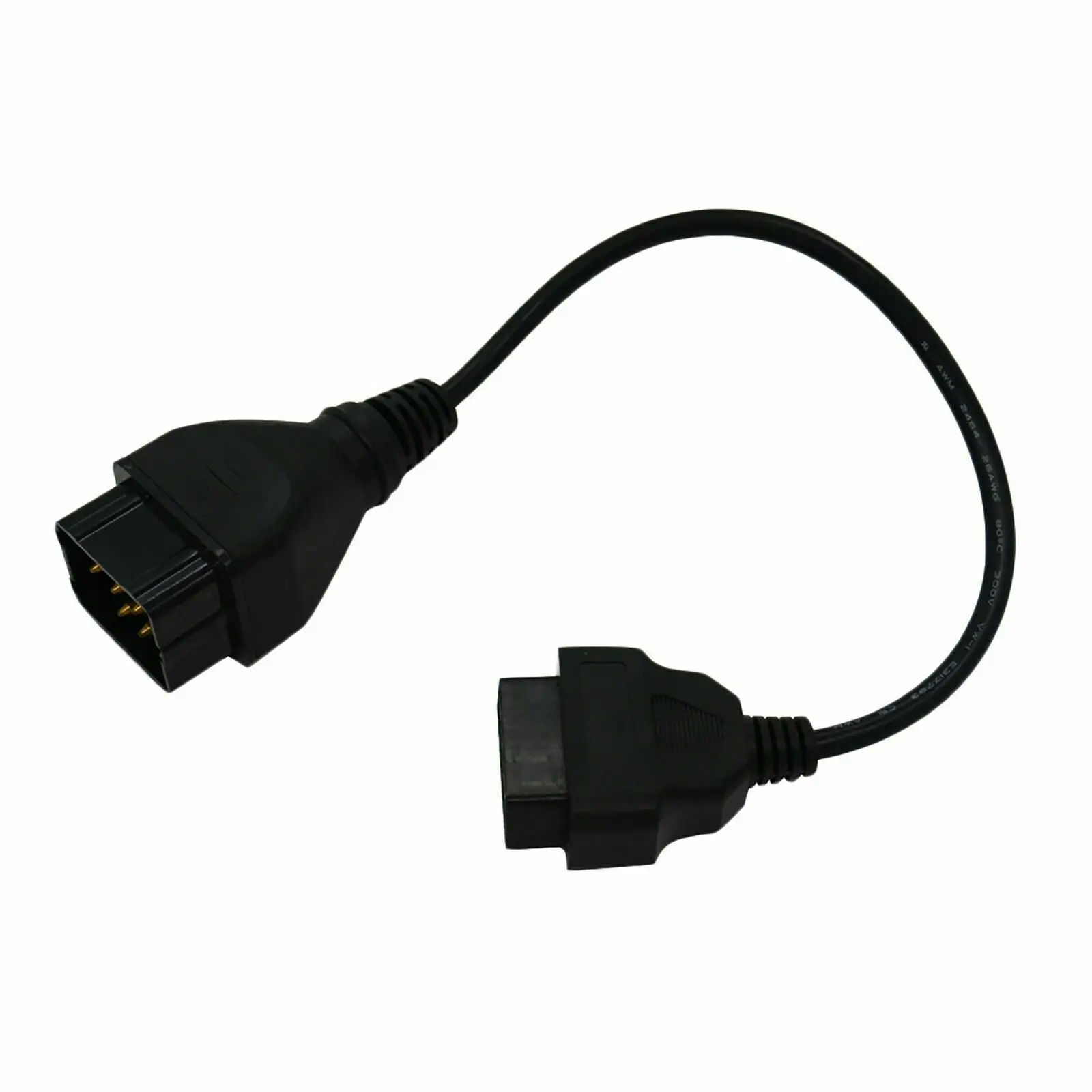 Diagnostische Kabel Obd2 Connector 12 Pin Naar 16 Pin Adapter Auto Accessoires Uitbreiding Voor Renault