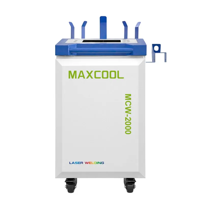 Maxcool 핸드헬드 레이저 클리닝 절단 및 용접기, 리튬 배터리용, 3 인 1, 1500W, 2kW