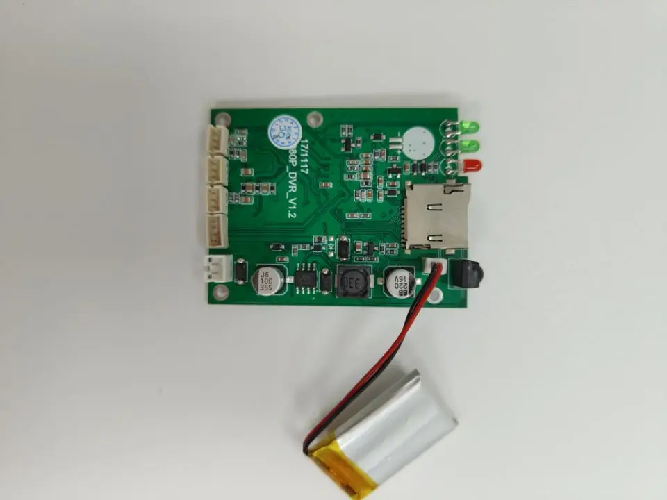 Caméra AHD TVI CVBS DVR 1080P, 1ch, Module SD 128 go, carte mémoire Micro SD d'occasion, Module jaune, 2 mp, pour voiture et maison