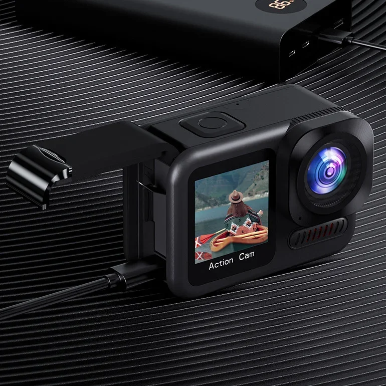 新しい OEM ODM 防水ビデオ写真スポーツ アクション ビデオカメラ 4K 60FPS フル HD Vlogging