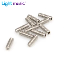 12pcs Electric Bass Guitar Bridge Saddles Hexagon Screws Tremolo Electric Guitar Bass Tremolo Bridge Hex Screws