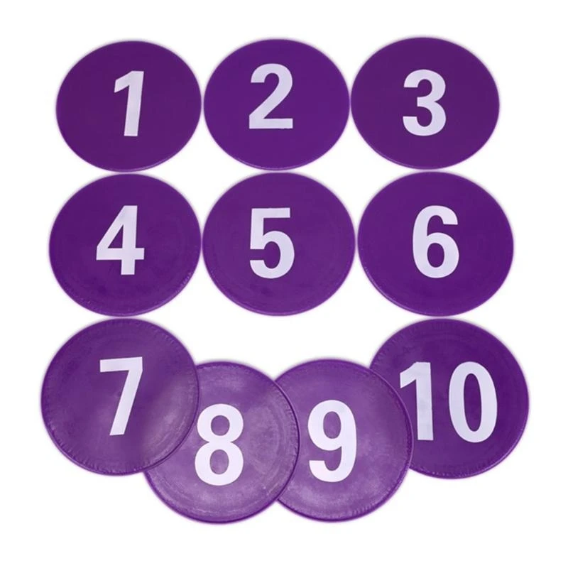 

Flat Spots Dish Landmark Mat Soccer Flat Sign Discs for Kids Soccer Training 4XBB