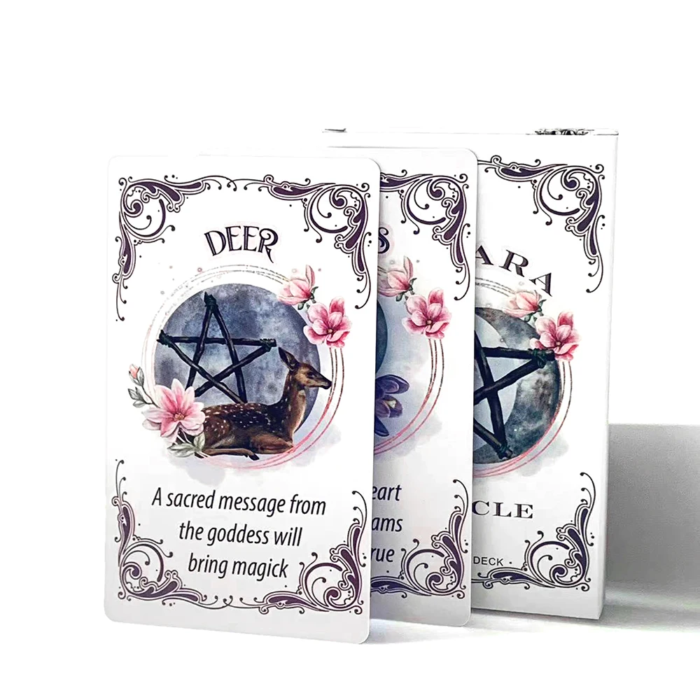 

New Ostara Oracle 20 Cards Deck Exquisite English Version Of The Card,Family Gathering Card Game,Party Games Holiday Games