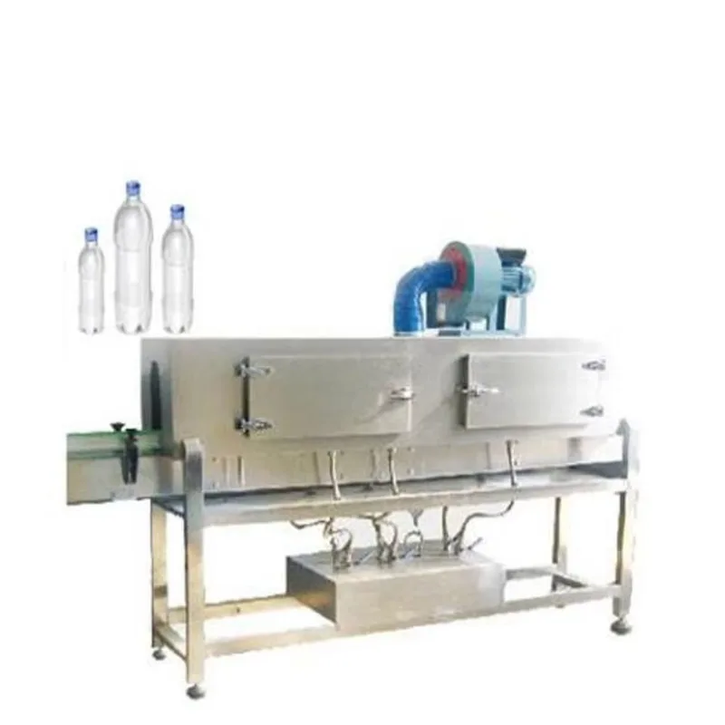 

Automatic stainless steel bottle label shrink tunnel