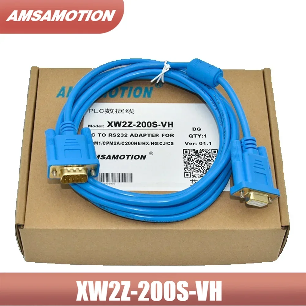 XW2Z-200S-VH Serial Cable Suitable for Omron CQM1H CPM2C 2AH Series PLC Programming Download Wire