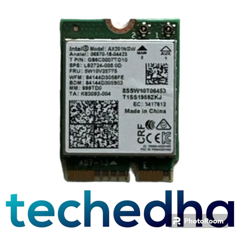 For HP ProBook 450 G8 WLAN WiFi Network Wireless Card AX201NGW L92724-005