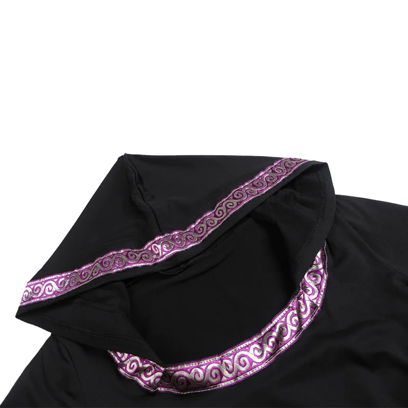 Medieval Renaissance Outfit Retro Gothic Hoodie Witch Role Long Skirt Women's Halloween Party Vampire Cosplay Fancy Dress
