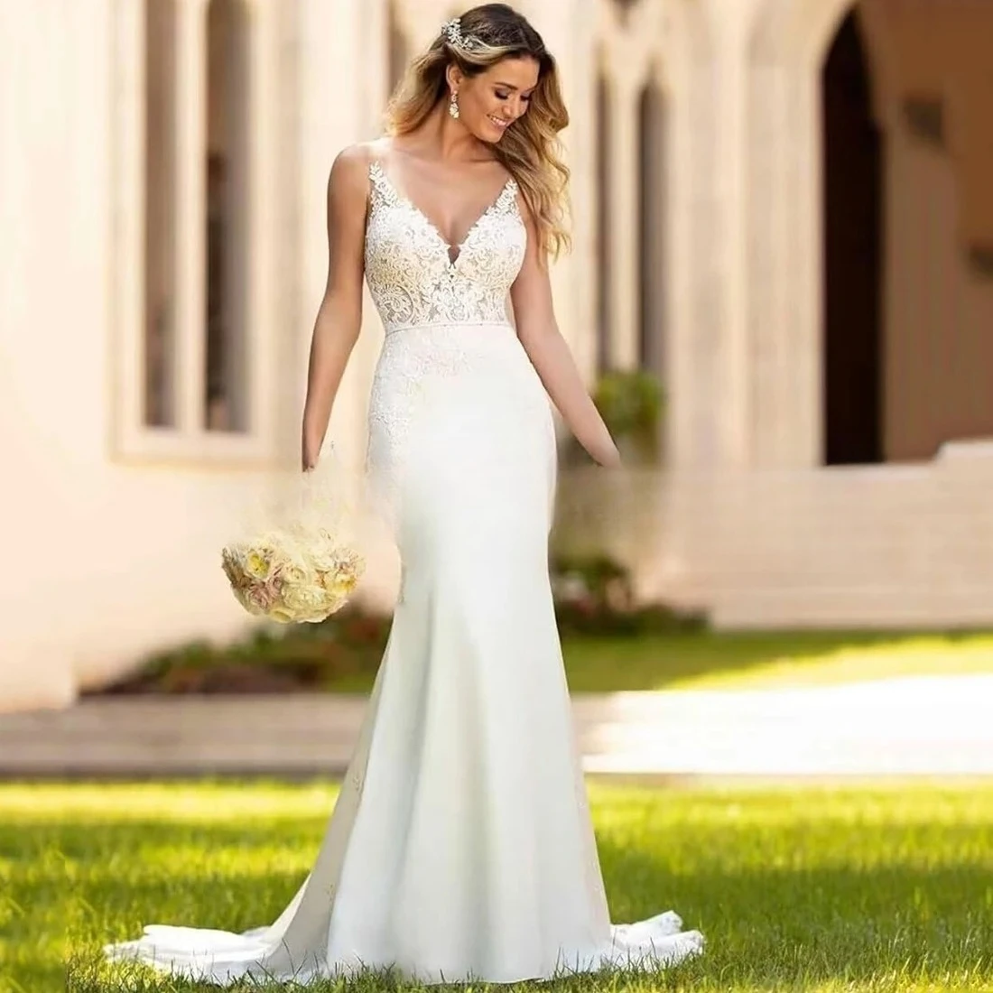 Lace Wedding Dresse… - image