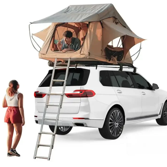 Roof tent aluminum alloy helicopter roof tent outdoor camping equipment SUV road trip roof tent source