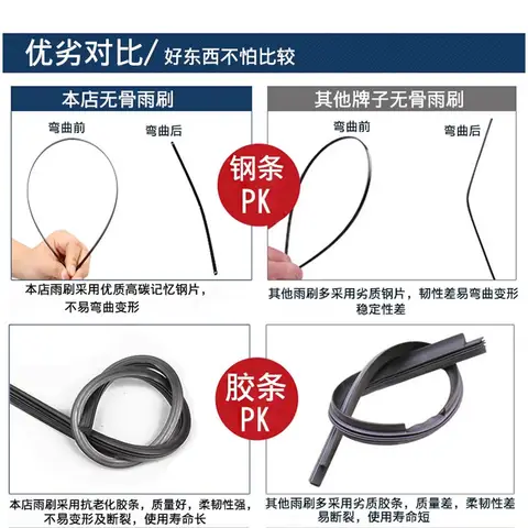 메르세데스 벤츠 B 클래스 W169 W245 와이퍼 블레이드 2005-2011 B200 B180 와이퍼 블레이드