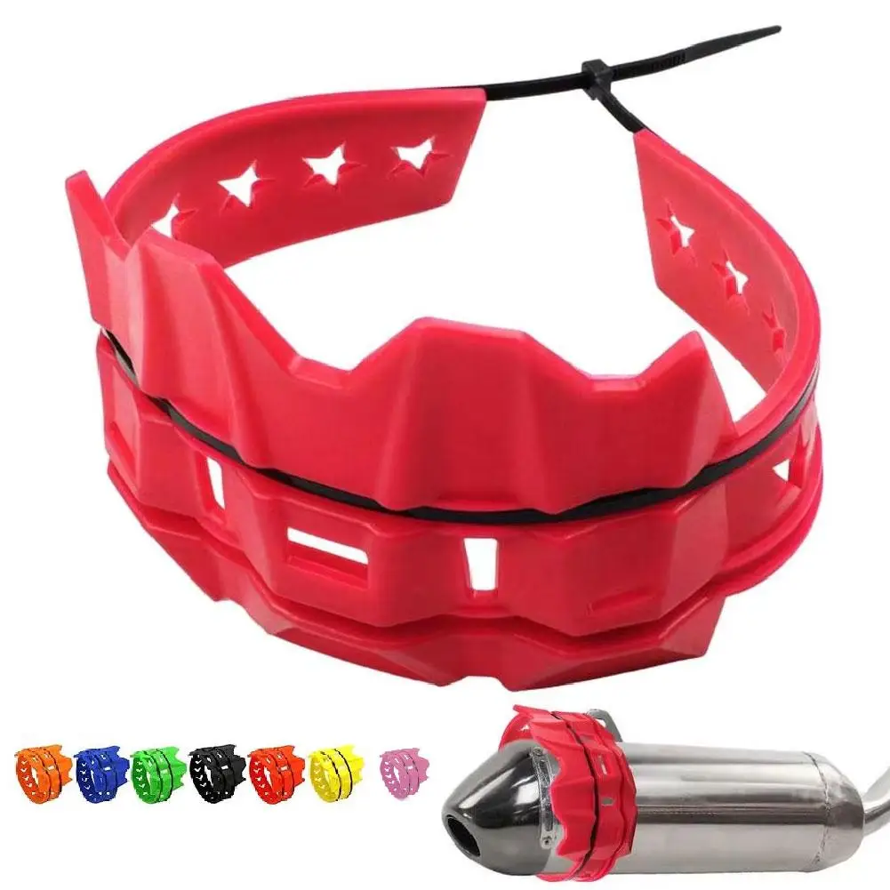 Universal Exhaust Protection Cover Motorcycle Exhaust Muffler Silencer Protector Guard For KTM SX EXC Motocross Dirt Pit Bike