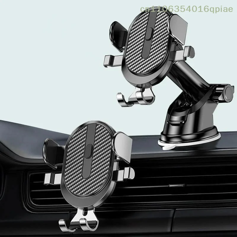 

（Summer4）Universal Dashboard Car Phone Holder Multi-Functional 360 Rotating GPS Air Vent Mount Sucker Bracket Car Phone Mount