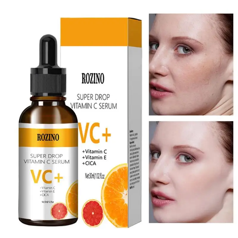 Vitamin C Serum Oil Lightening Hydrating Face Oil Black Spot Remover Repairs Skin Reduces Fine Lines Skin Brightening For Face